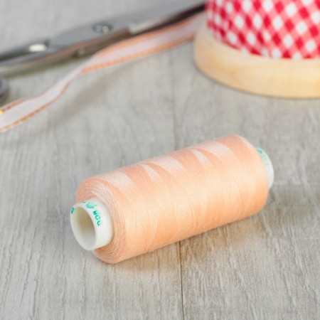 Thread Dor TAK 40/2, 400 yards, color No. 123 peach, 10 pcs in units.