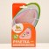 Roulette "Piggon" with a rubberized handle, 3 m, up to 15 kg, cable, gray-pink