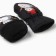 Baby mittens minku, black color, 18 cm