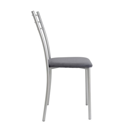 Chloe chair velor graphite-1