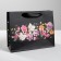 Gift package laminated, packaging, "Happiness", 22 x 17.5 x 8 cm