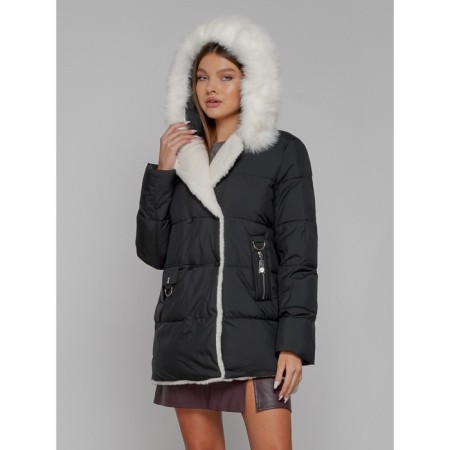Winter jacket, size 44, black color-12