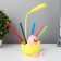 Table lamp "duckling" LED 3W USB AKB yellow-pink 9x9.2x22.7 cm Risalux
