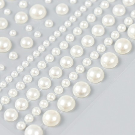 Stick Plastic Pearl "circles" 10.5x16 cm-2