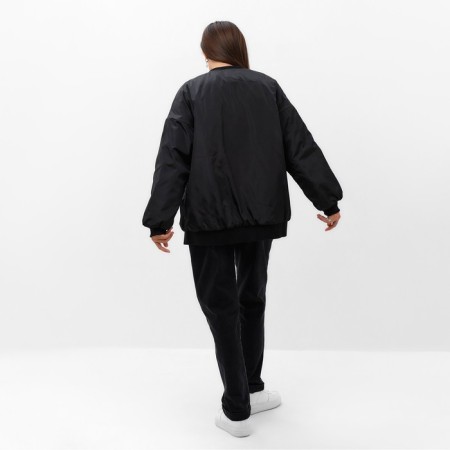 Jacket (bomber) female, black, p. L (46-48)-5