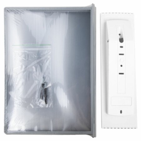 Wall demosystem on 10 A4 Staff panels, gray-5