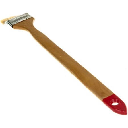 Radiator angular bison 01041-050, natural stubble, wooden handle, 50mm-1