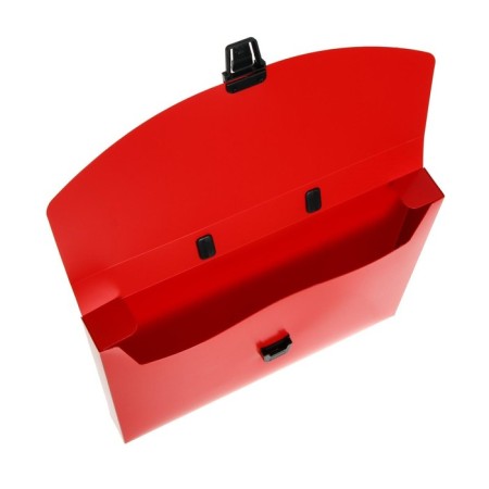 A4 Calligrata Portfli folder, 1 department, 700 μm, up to 300 sheets, red-3