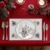 New Year's napkins on the table of the Moscow Bear, 4 pcs, serving, 45 × 30 cm