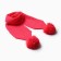 Children's scarf, coral size 110x14 cm