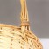 Wicker basket, 44 x 15/40 cm, willow