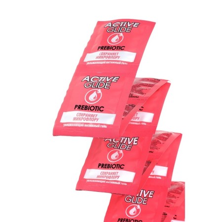 Moisturizing intimate gel Active Glide Prebiotic, 3 g, 20 pcs-5