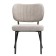 ROBBI chair, 550 × 640 × 845 mm, Builder, gray-beige color
