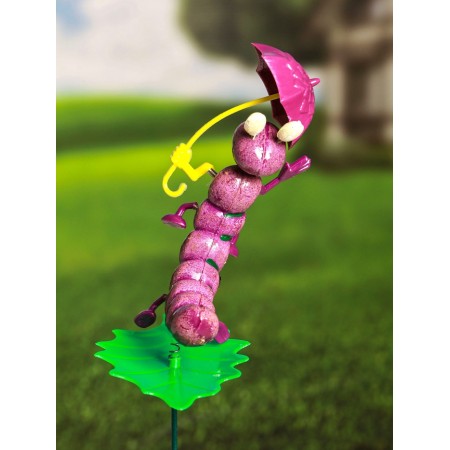 Plug "caterpillar with an umbrella", 13x16cm, length 60cm-13