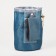 Road cosmetic bag, department on screed with a lace, with a wallet, blue color