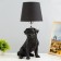 Board Lamp "POPS" E27 40W black 20x21x59cm Risalux