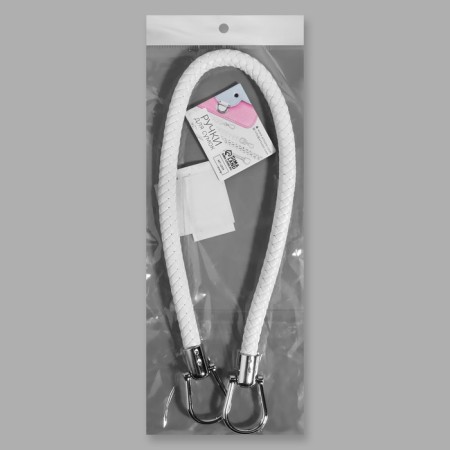 Handle for bag, 55 cm, white color-6