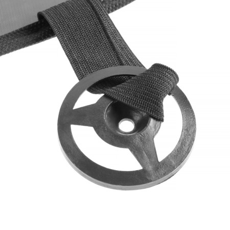 Protective cape for children's car seats, 95 x 44 cm, oxford, gray-2