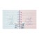 Notebook Gift Book on the crest 80l, line, color block, PVC cover 3D Bear (10x10.5cm) 10539