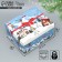 Folding box "New Year's city", 31.2 x 25.6 x 16.1 cm, New Year