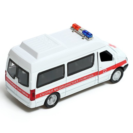 Metal machine "Special services", inertial, light and sound effects, mix color, in a bag-2
