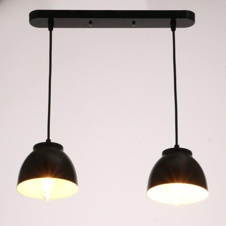 Bayerlux suspension Bayerlux 3111/2 2x40W E27, Black, D = 13.5 cm, h = 10.5 cm-1