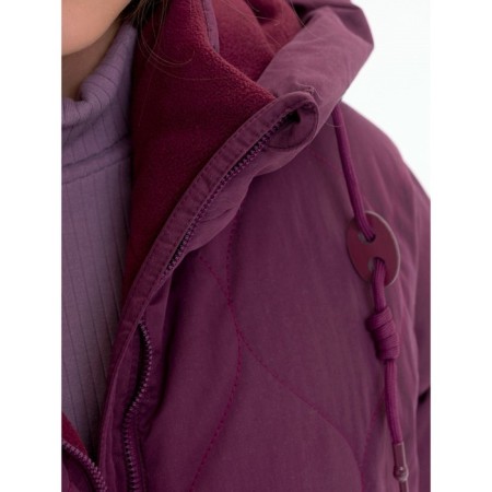 Coat for girls, height 152 cm, purple color-2