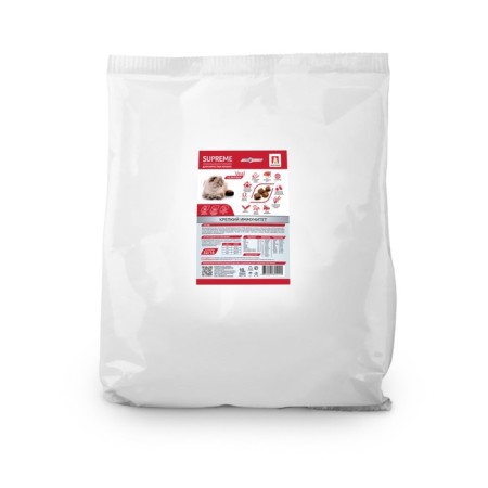 Supreme dry food for cats, veal, 10 kg