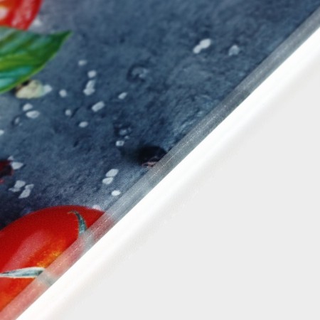Board cutting glass shade "Cherry tomatoes", 30 × 20 cm-2