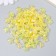 A set of beads for creativity Plastic "Star. Yellow mother of pearl" set 20 g 1.1x1.1x0.4 cm