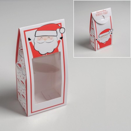 Folding box "Happy New Year", 9 x 19 x 6 cm, New Year-1