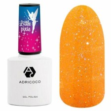 ADricoco Little Pixie gel polish, No. 18 signal orange, 8 ml