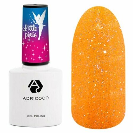 ADricoco Little Pixie gel polish, No. 18 signal orange, 8 ml