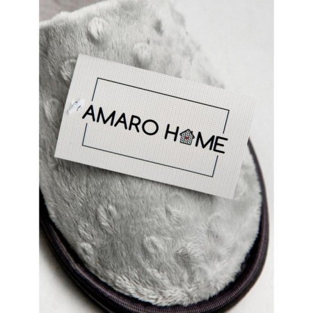 Slippers female closed nose, size 36-38, color gray color-6