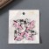 Decor for the work of acrylic bilateral "zombie-stale" 3.6x4.2x0.2 cm