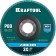 Circle of petal end Kraftool 36594-125-80, P80, ceramic, D = 22.2 mm, 125 mm