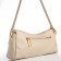 Female bag Textura, average size, beige color