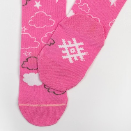 Pantyhose children's kaftan "cloud" 92-98 cm, pink-3