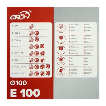 Exhaust Era E 100-02, 160x160 mm fan, D = 100 mm-8