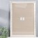 Photo frame plastic 35x50 cm, gold with white (plastic screen)