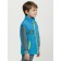 Vest for boys, height 116 cm, blue color