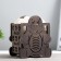 Salt lamp "Turtle" Wooden E14 15W 1.4 kg