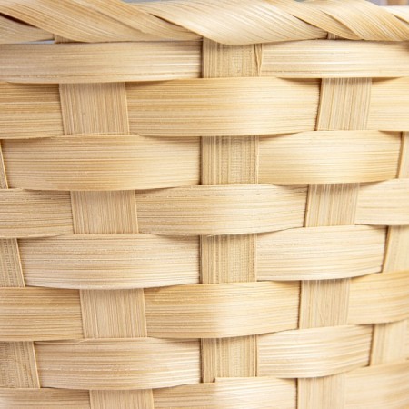 A set of wicker baskets (bamboo), 16xh10/32 cm, 18xh10/34 cm, 21xh10/36 cm, 3 pcs-5