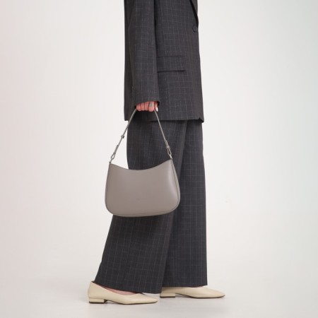 Female bag Textura, average size, color gray-9