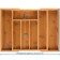 Tray for the Jerry cutlery, 7 sections, in a drawer, bamboo