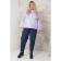 Women's jacket, size 58, lilac color