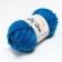 Yarn 70% acrylic, 30% silk "Softy Shine" 50 g 85 m color 34 dark blue