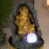 The desktop fountain from the network, the backlight "Ganesha in the rock" 28x20x20 cm