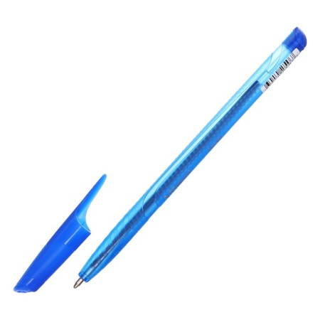 Ballpoint handle Maped Green Ice Blue rod, Node 1.0 mm, three -sided, disposable-3