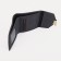Women's wallet on the button, black color